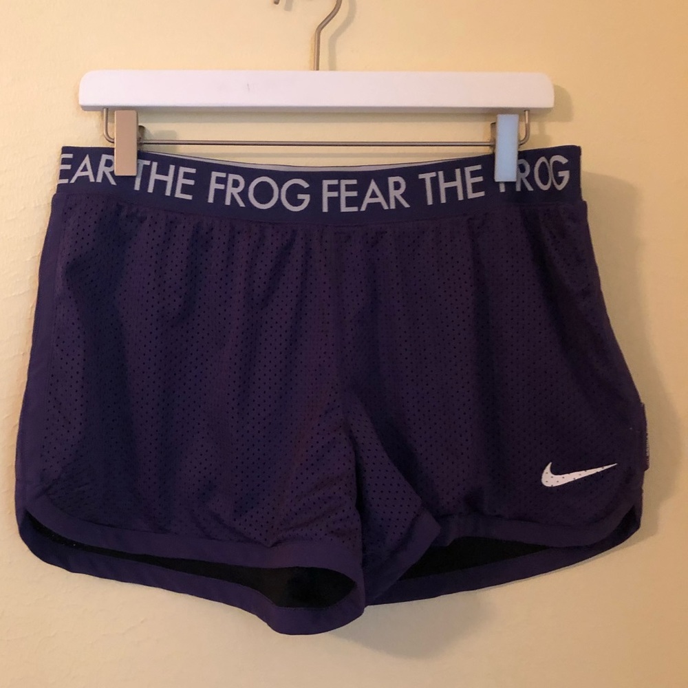 TCU Dry fit shorts